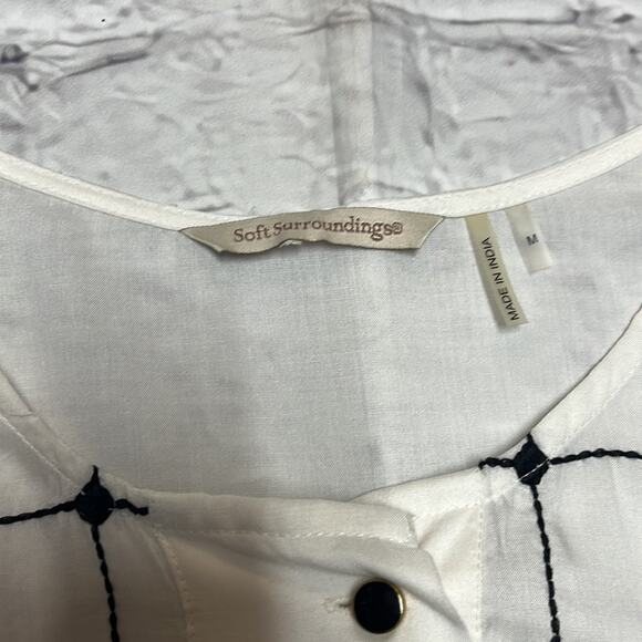 Soft Surroundings Tunic Top M - Picture 2 of 4
